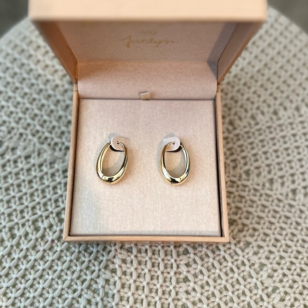 The Oval Biggie - Gold Earrings 🤎